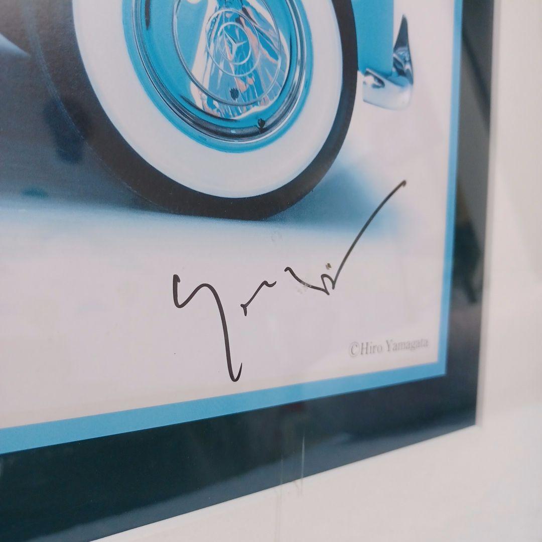 超希少♪ヒロ ヤマガタ Earthly Paradise サイン入り ブルー