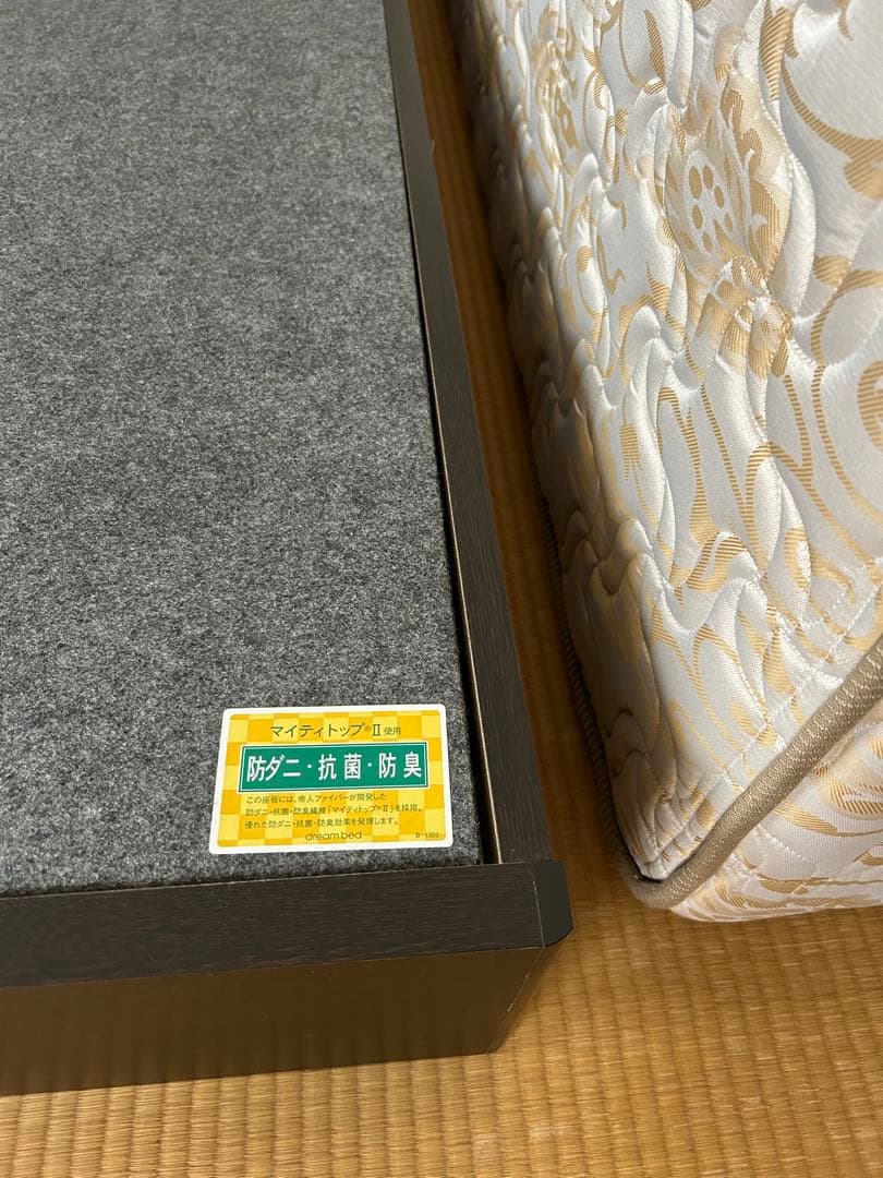 【Y MI】シングルベッド（マットレス付）