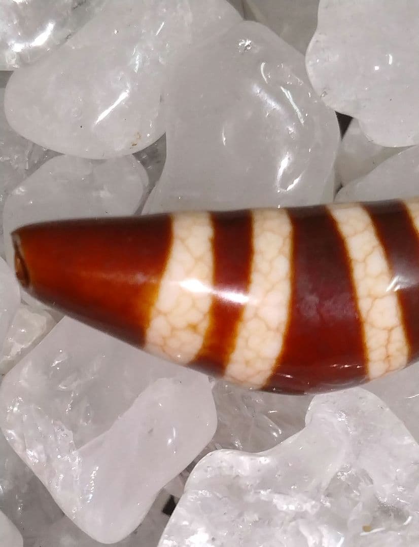 637天珠　上肯天珠　湾月　四線天珠　dzibeads！