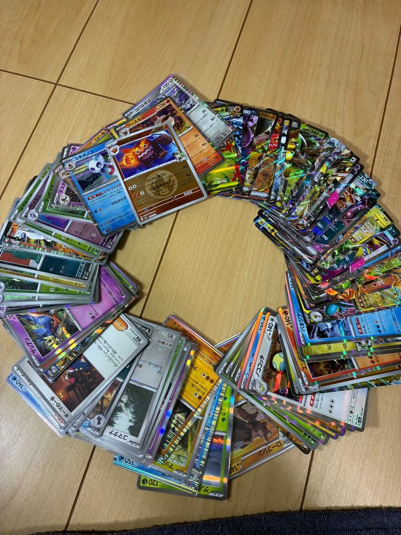 ポケモンカードまとめ売り引退品AR５００枚以上！