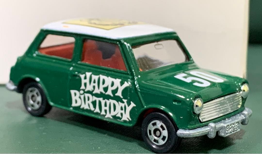 トミカ ミニクーパー 香港オリジナル ミニ50th グリーン