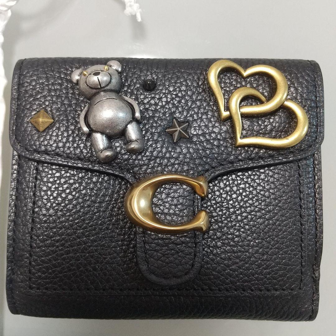 (未使用に近い)コーチ タビー 折り財布