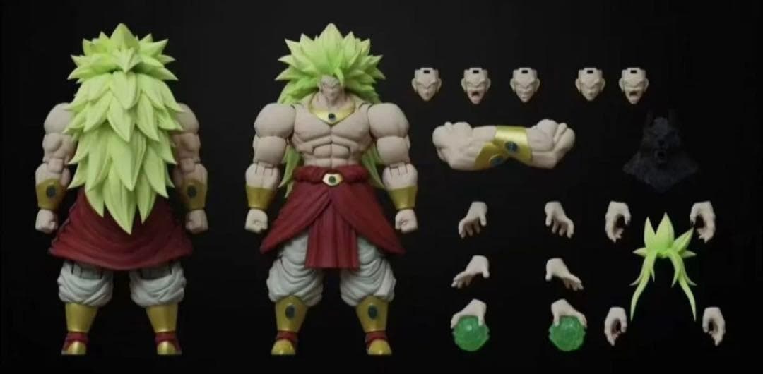 海外限定　ブロリー　スーパーサイヤ人3 s.h.figuarts 同サイズ