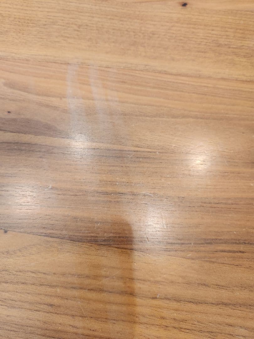 【引き取り限定　兵庫県西宮市】木製ダイニングテーブルと椅子2脚セット