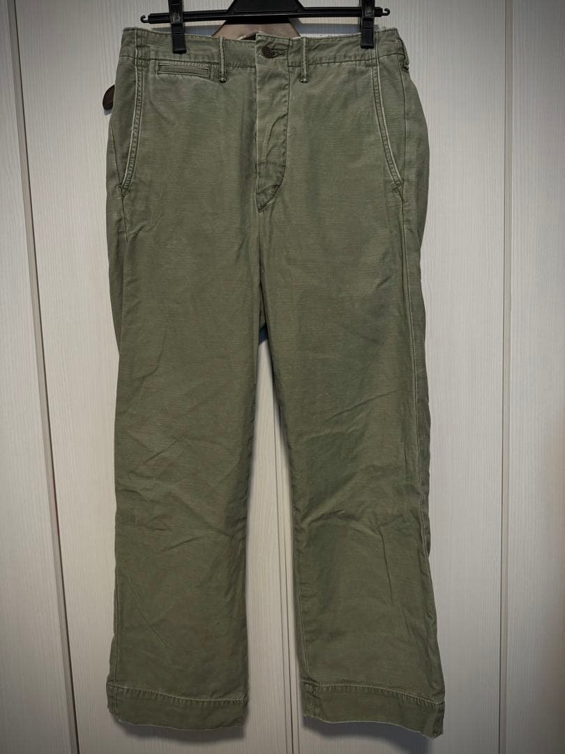 RRL ダブルアールエル フィールドチノ 29/30 オリーブ 13スター