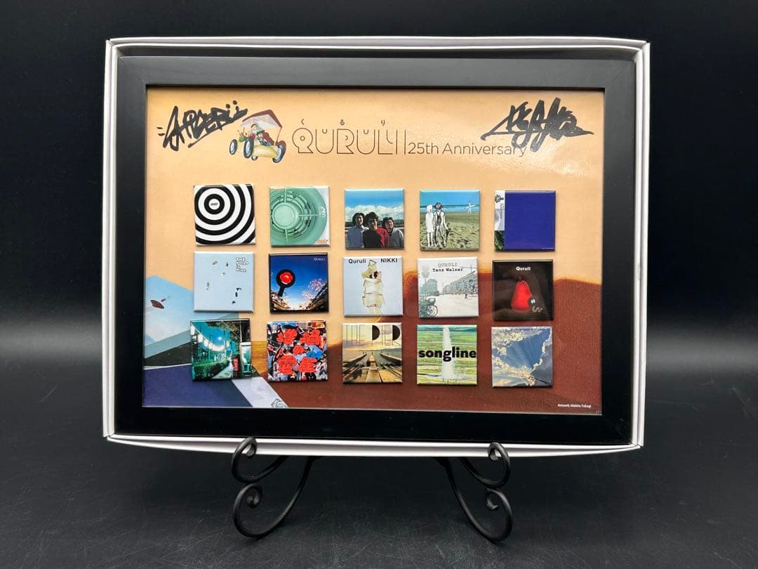 【希少】くるりの25回転　オリジナルアルバム缶バッジセット レア