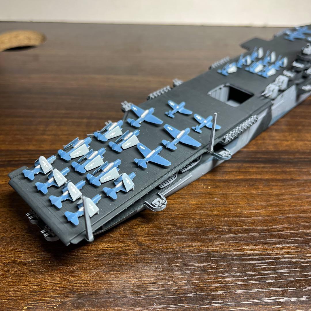 1/700 アメリカ海軍　航空母艦　タイコンデロガ　ハンコック　2隻セット