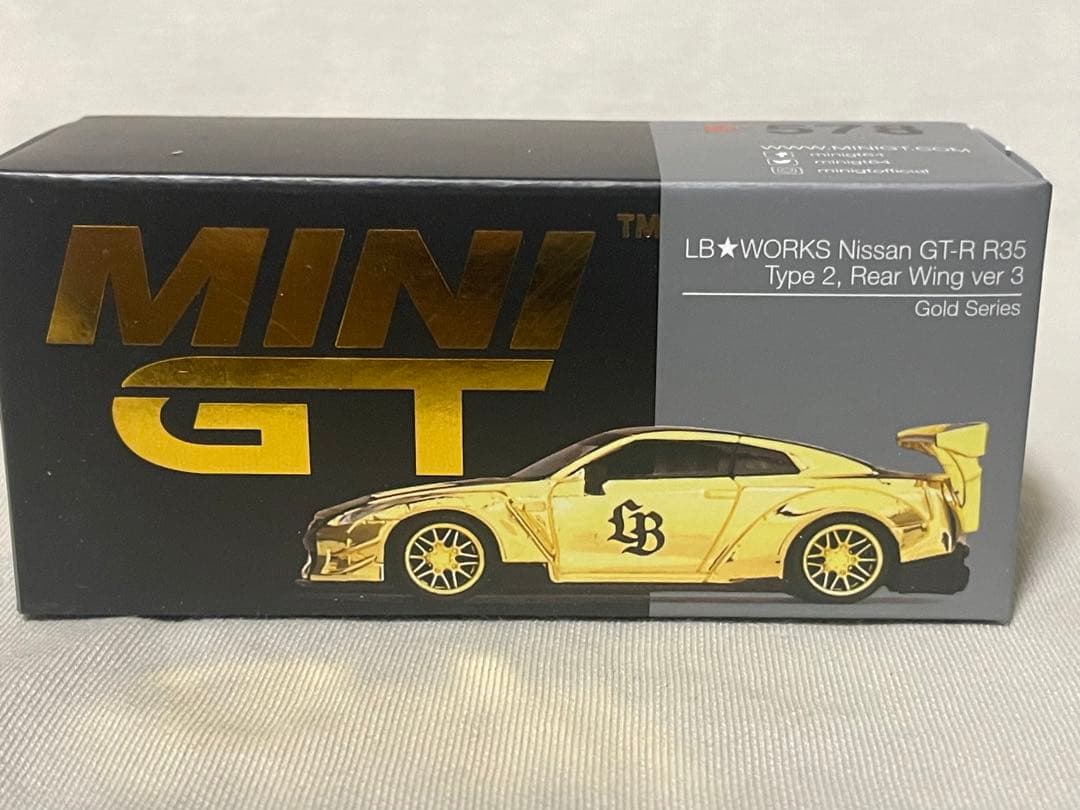 ミニカー MINI GT Nissan GT-R R35 Gold Series
