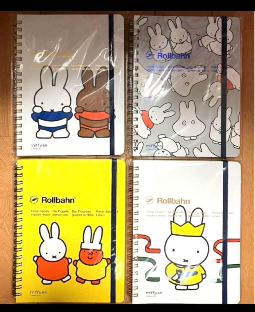 ⭐️新品未使用⭐️65周年⭐️ミッフィー展⭐️ロルバーン⭐️4冊セット⭐️