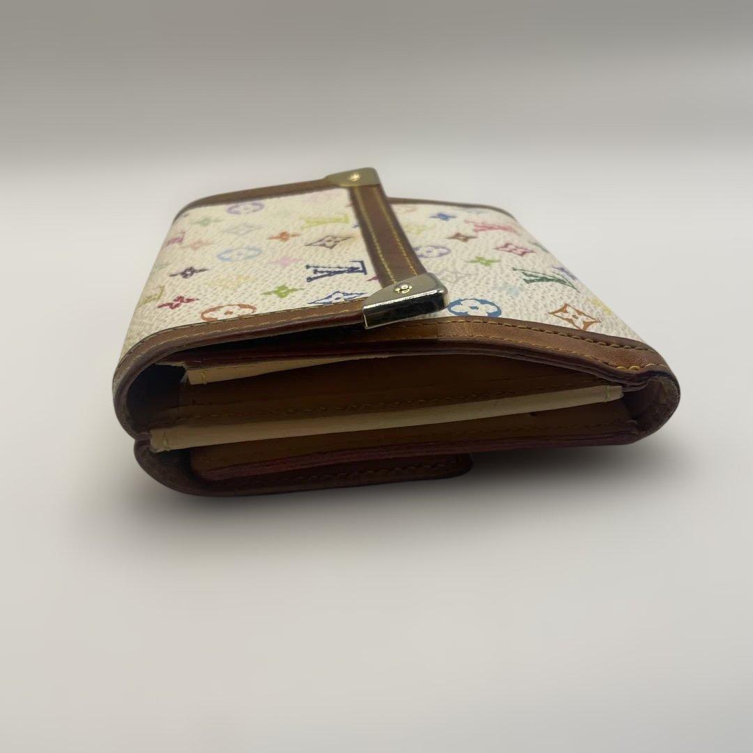 Louis Vuitton 二つ折り財布 ホワイト・マルチカラー本日限定価格