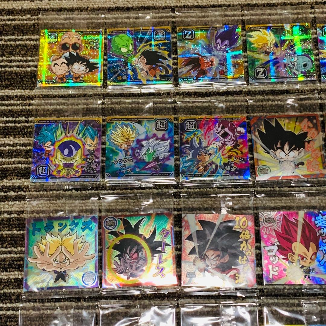 ドラゴンボール　超戦士　シール　ウエハース　超8 10 コンプ
