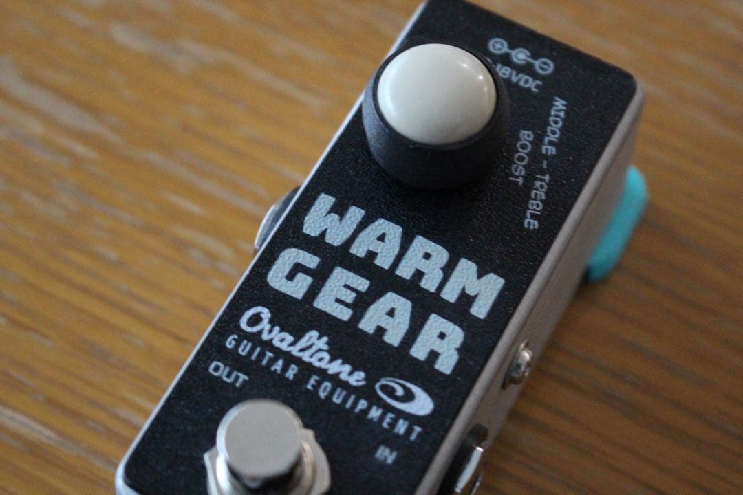 美品　ovaltone warm gear ブースター　オーバルトーン