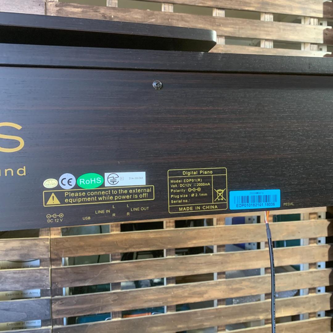 K914 EYS イース 電子ピアノ EDP01R 動作品 椅子付き