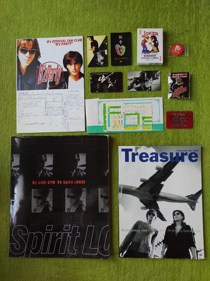 [匿名発送]　B'zグッズまとめ売り