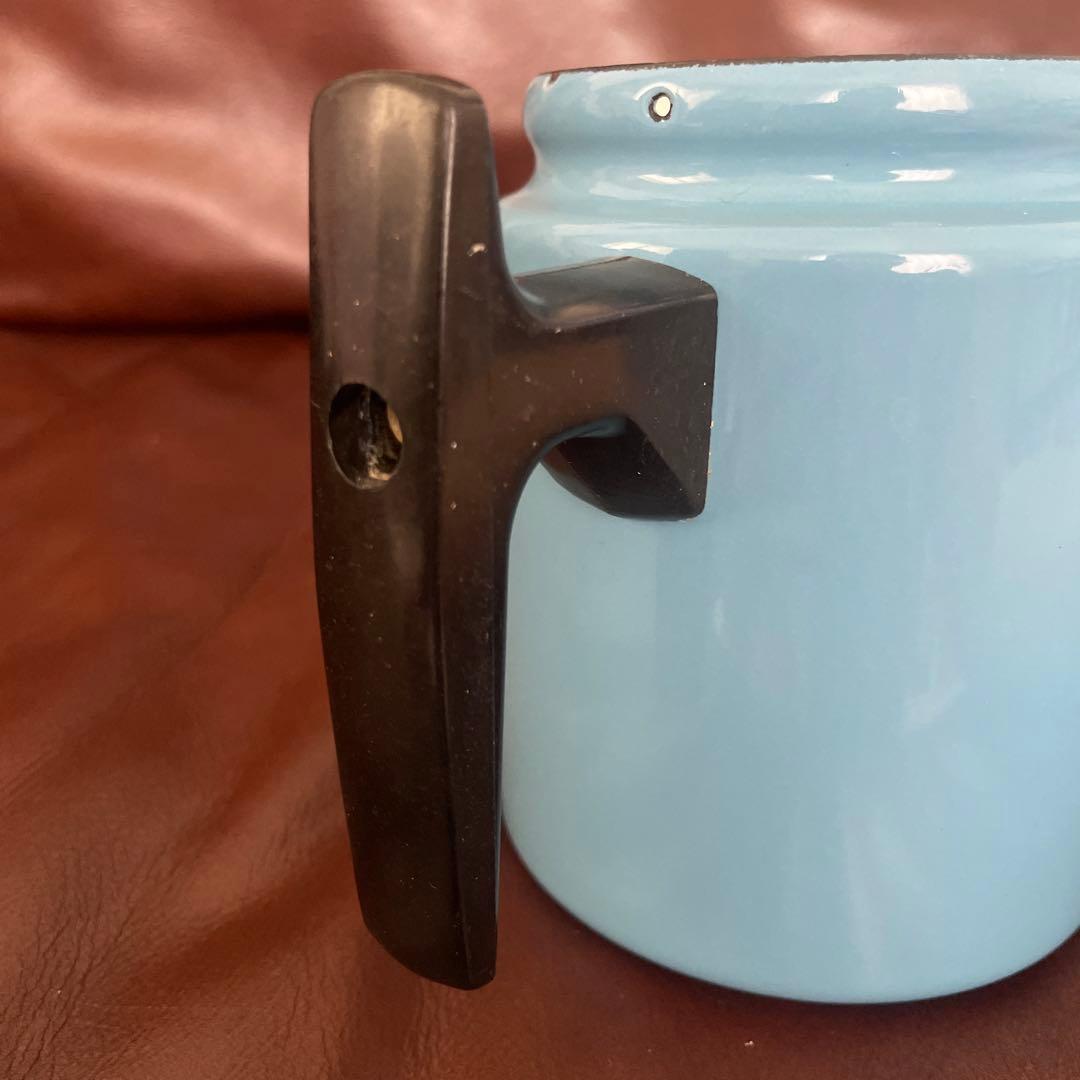 ヌルメスニエミ 水色 ポット ビンテージ アンティーク 北欧 かもめ食堂 ケトル