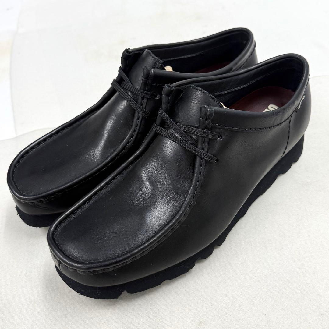 CLARKS Wallabee GTX goretex レザー ブラック