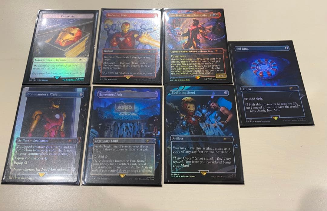 マジック：ザ・ギャザリング MTG Marvel Secret Lair Iron Man Foil
