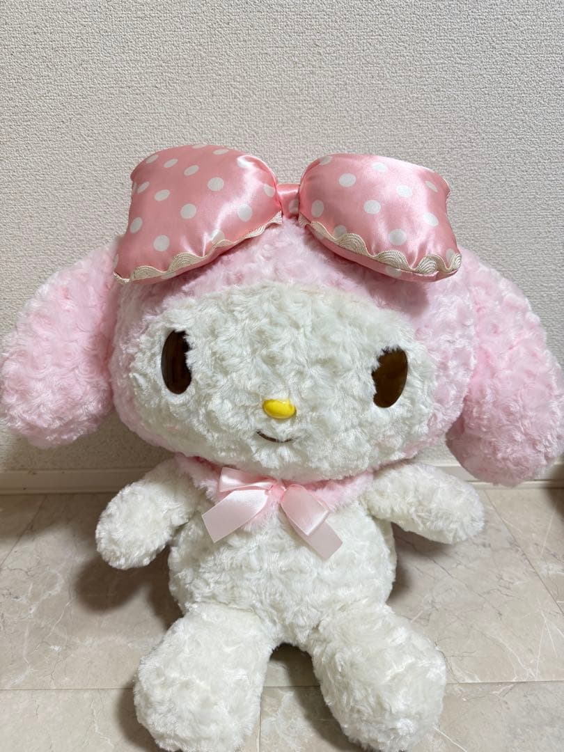 マイメロディ ぬいぐるみ ローズボア　Lサイズ？