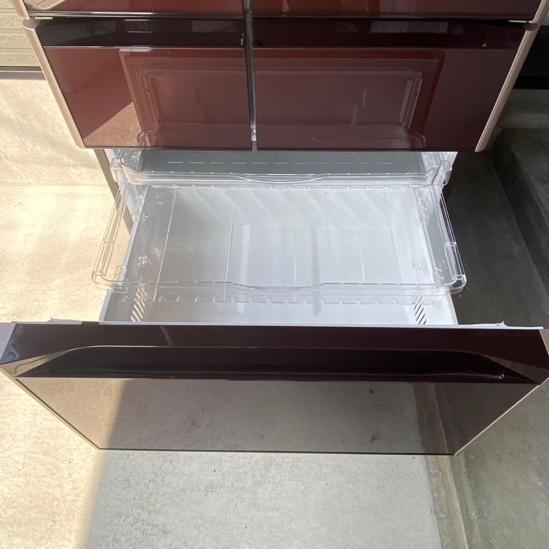 2016年製 日立 大型冷凍冷蔵庫 R-XG5100G 505L 動作確認済み