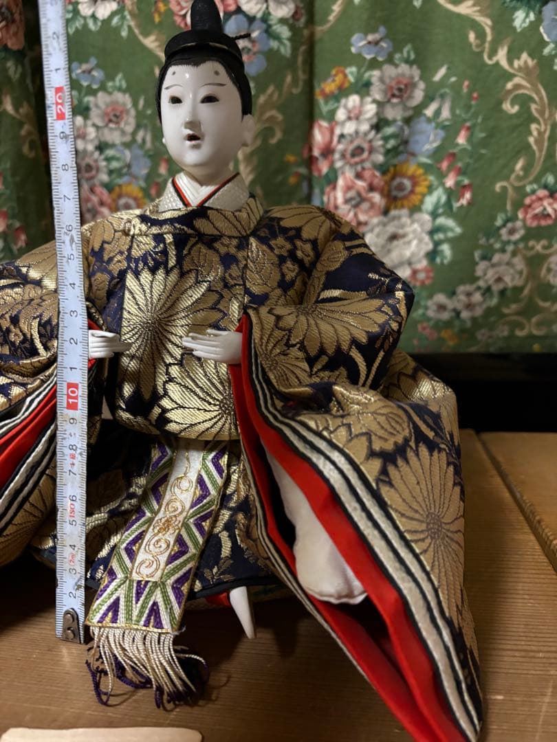 お雛様　木箱入り　時代もの