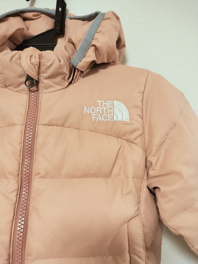 【美品】THE NORTH FACE キッズダウンジャケット ピンク
