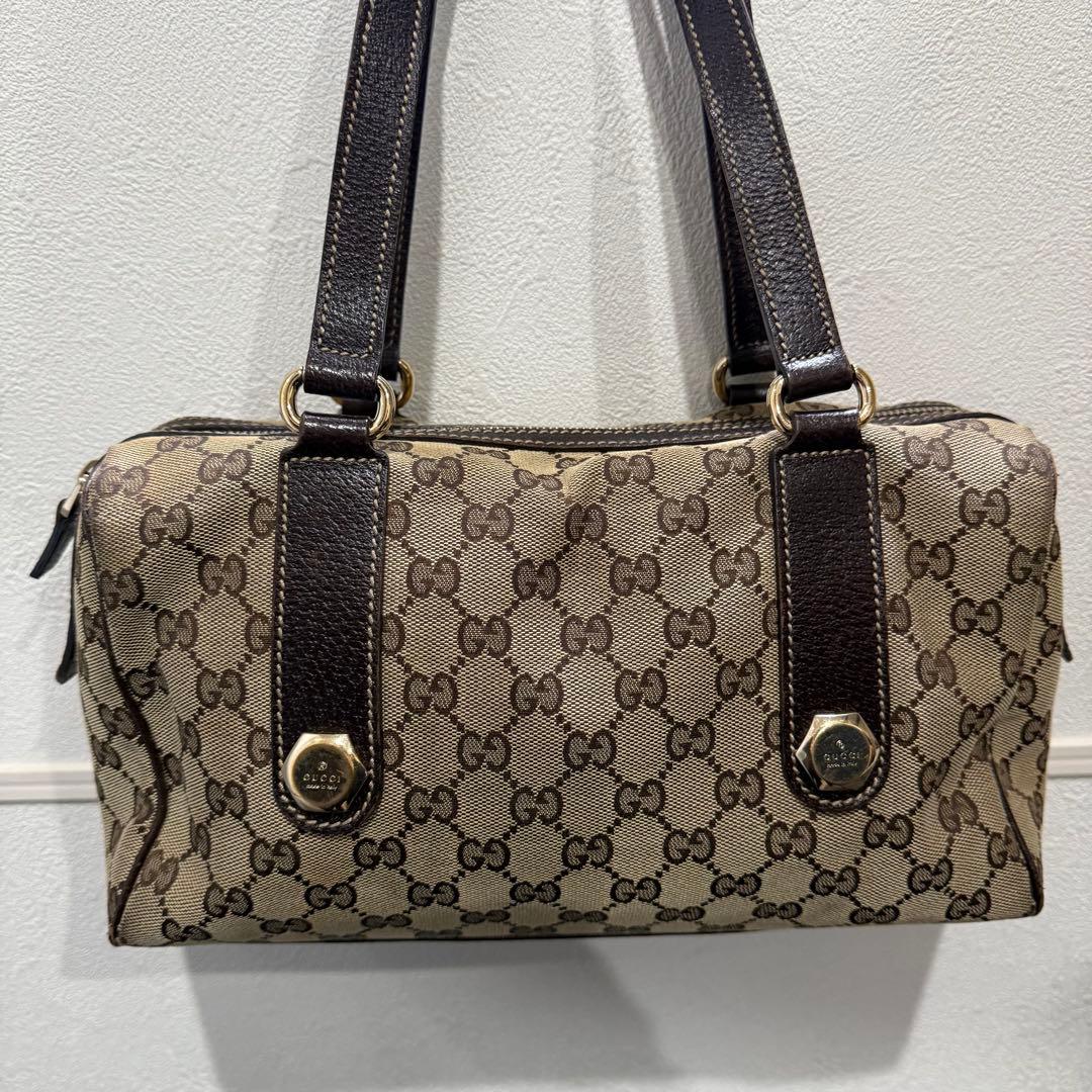 【早い者勝ち】GUCCI GGパターン ハンドバッグ