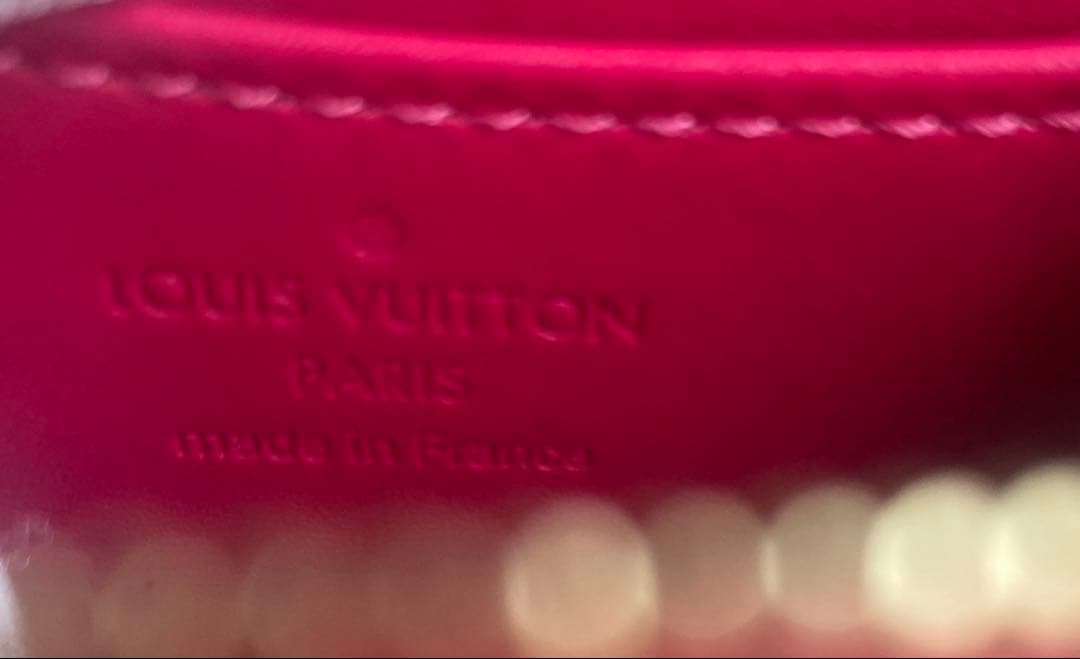 ルイ・ヴィトン ヴェルニ パース ピンク フリージア