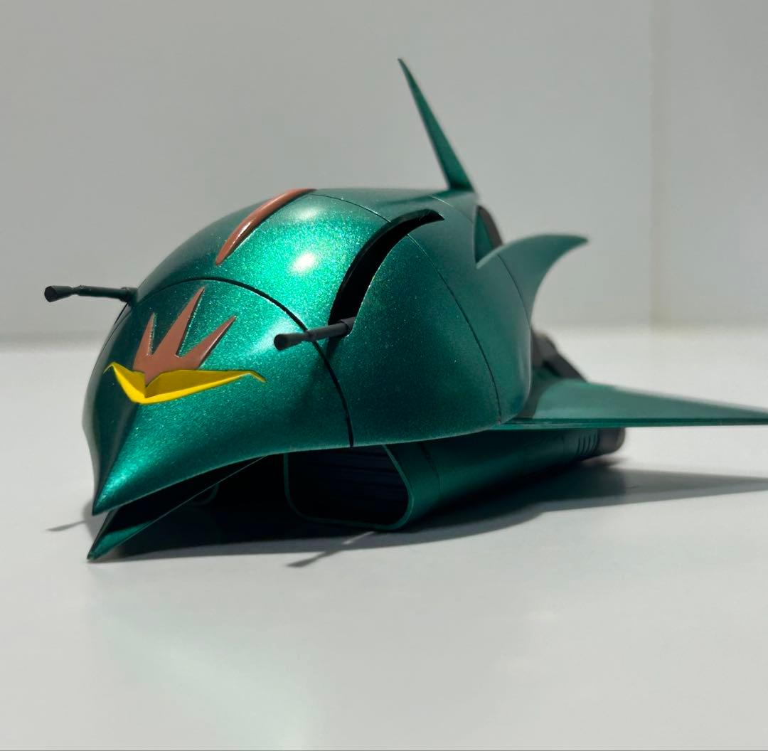 プラモデル　ガンプラ　模型　組立済　旧　1/550 エルメス　完成品　全塗装