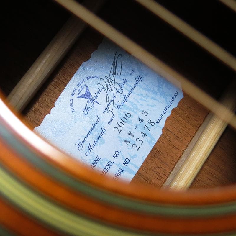 美品 k.yairi AY-45