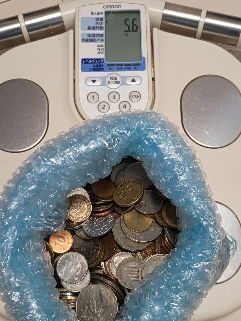 外国貨幣まとめ 約5.6kg