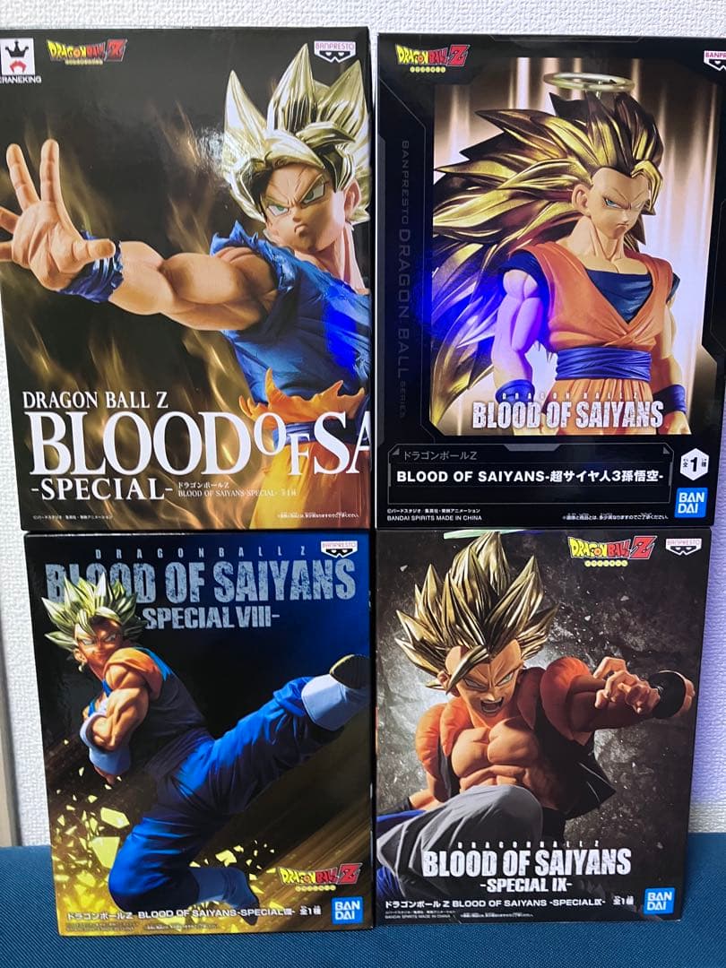 BLOOD OF SAIYANSドラゴンボールZ 4種セット