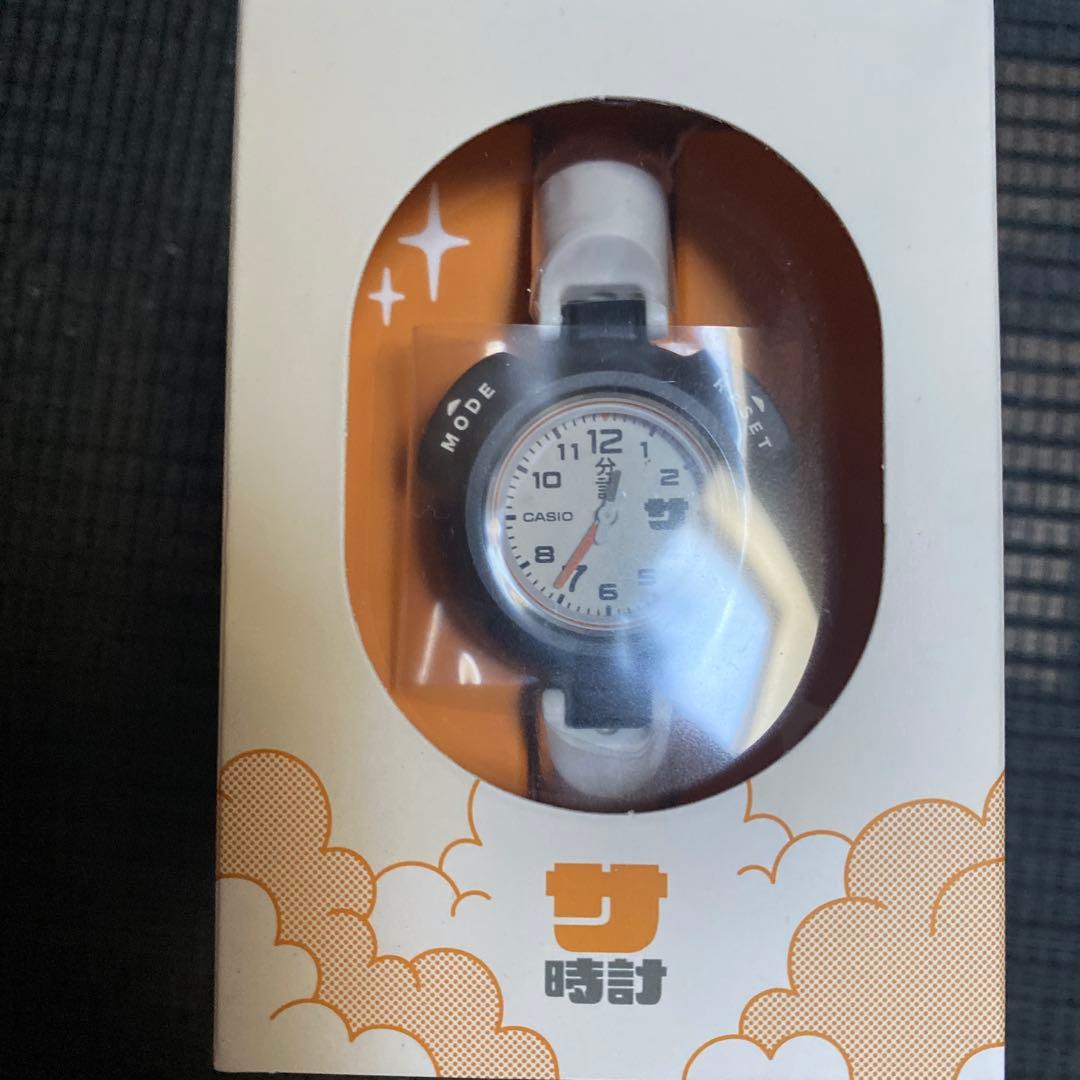 【新品】サウナ時計サ時計ホワイト SAN-100H-7BJ