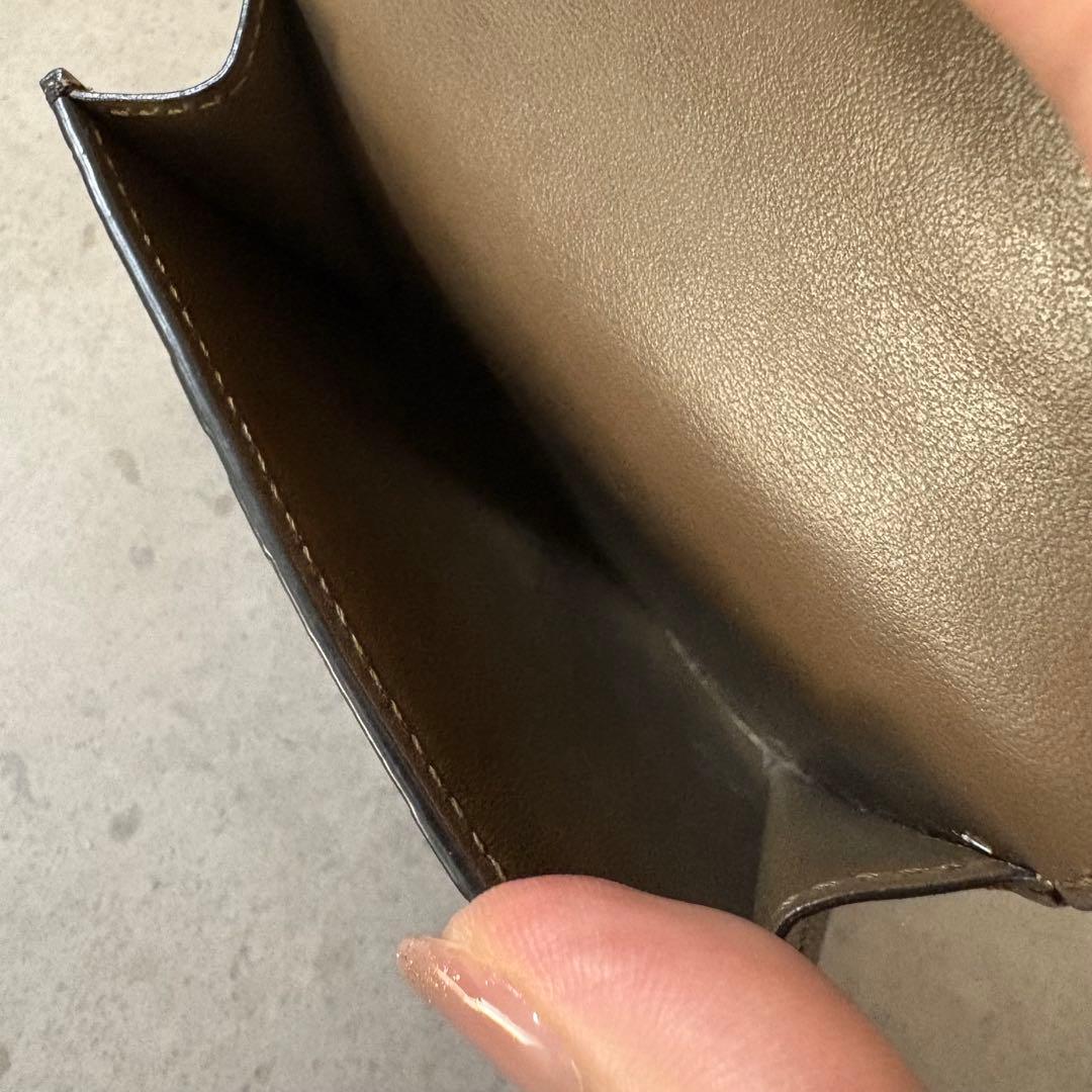 FENDI 三つ折り 財布 FF ダイヤモンド ズッカ