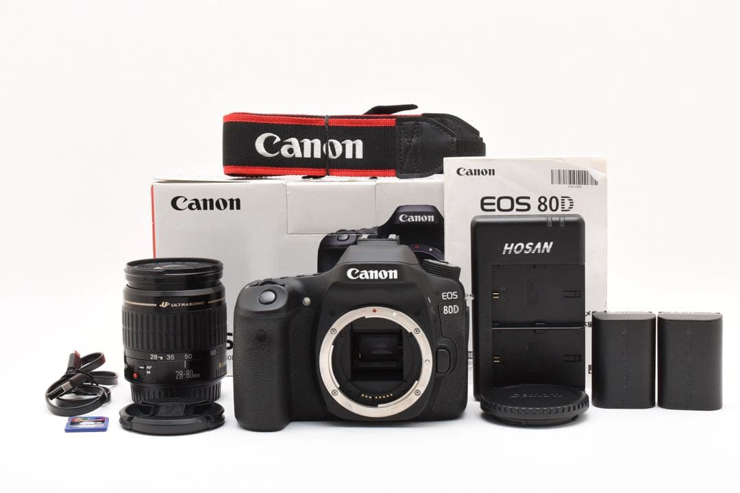 デジタル 一眼レフ カメラ Canon EOS 80D標準レンズセット
