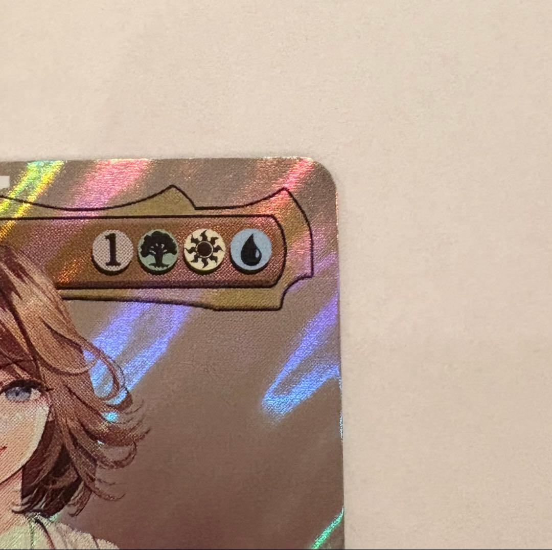 MTG FF 大召喚士、ユウナ　ボーダーレス　サージFoil 日本語版