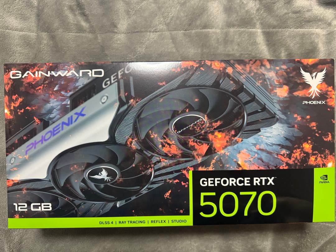 グラフィックボード・グラボ・ビデオカード RTX 5070 12GB GAINWARD PHOENIX