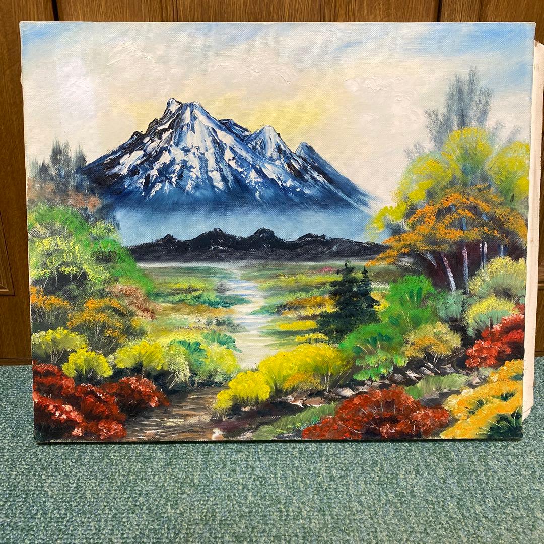 油絵風景画