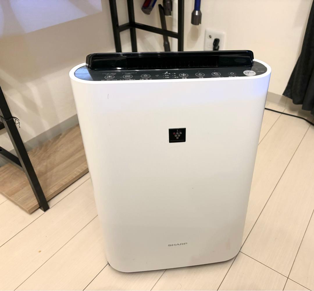 加湿機能付き空気清浄機 KC-G50-W ホワイト