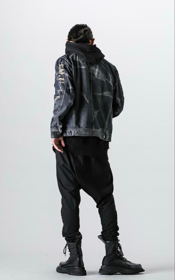 値下げ！超美品！！ユリウス24PREFWコットンスウェットシームドサルエルパンツ