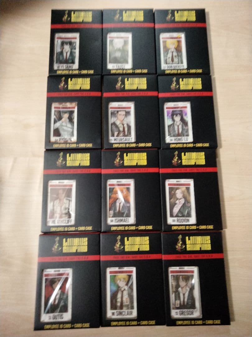 リンバスカンパニー　社員証　12枚セット