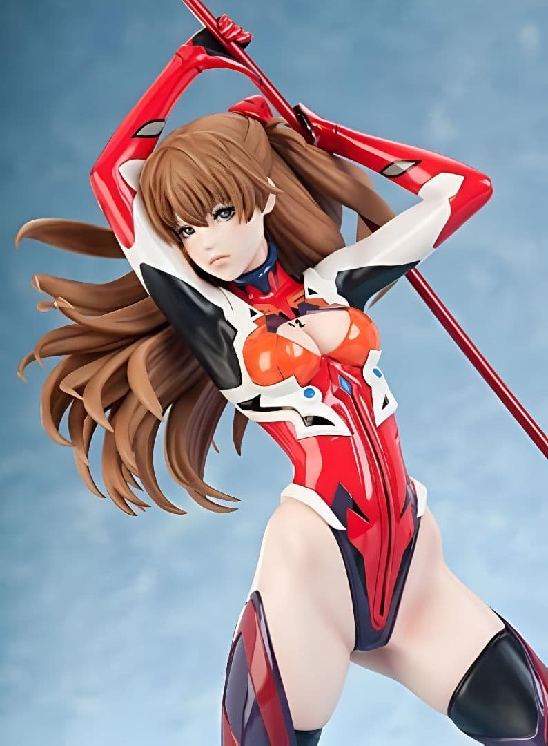 アスカ・ラングレー フィギュア 槍付き