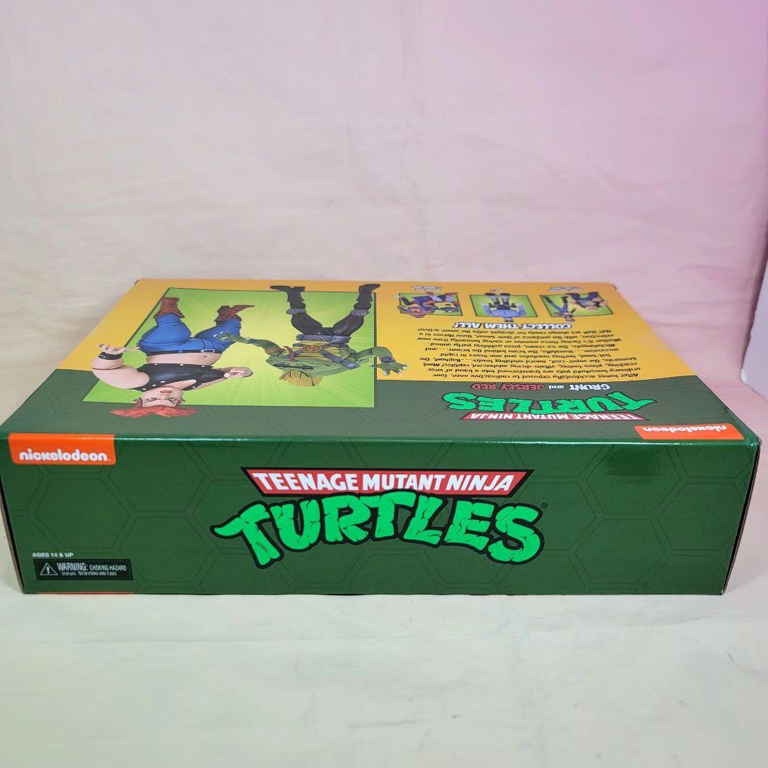 【NECA】新品 正規品 TMNT グラント＆ジャージー レッド タートルズ