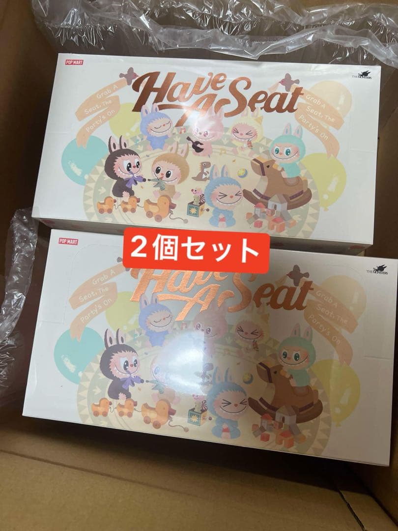 ポップマート LABUBU THE MONSTERS Have a Seat