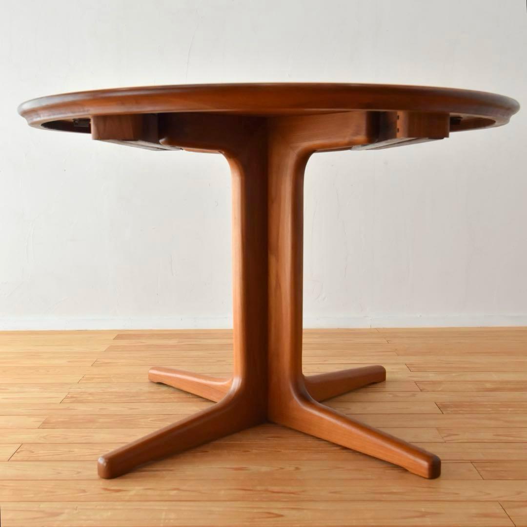 D-SCAN エクステンションテーブル　丸テーブル　チーク