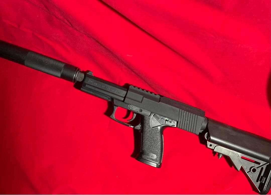 【究極の消音 カービン】SOCOM Mk23 本体のサプレッサー