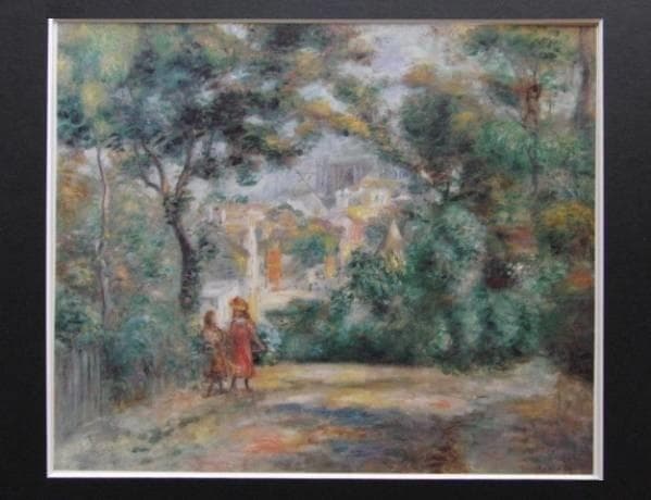 Pierre-Auguste Renoir、VUE DU SACRE-COEUR