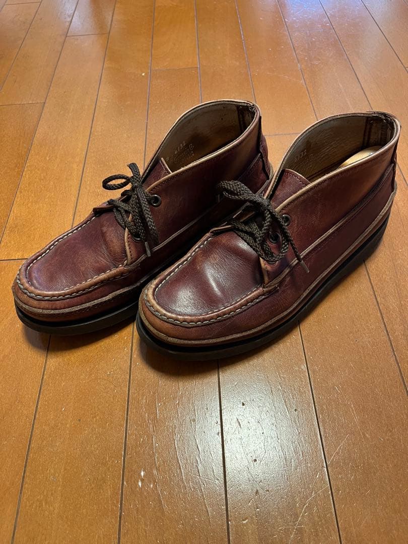 Russell Moccasin バーガンディー 7D