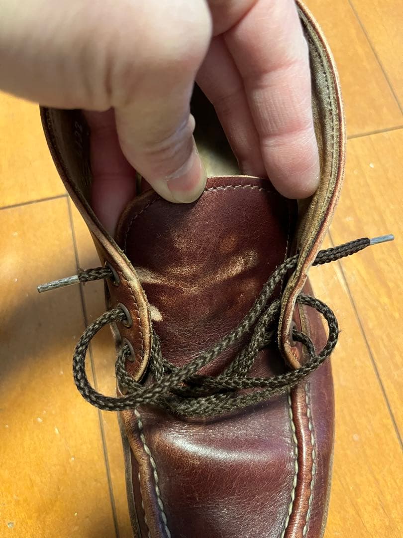 Russell Moccasin バーガンディー 7D