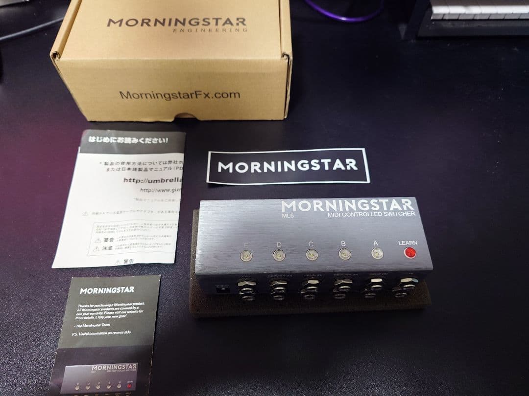 MORNINGSTAR ML5　スイッチャー