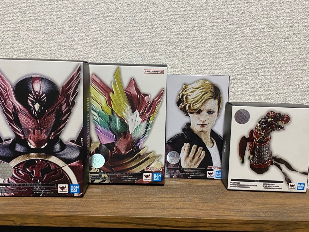 S.H.Figuarts 真骨頂仮面ライダーオーズ タジャドル アンク系統セット